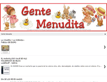 Tablet Screenshot of gentemenudita.com